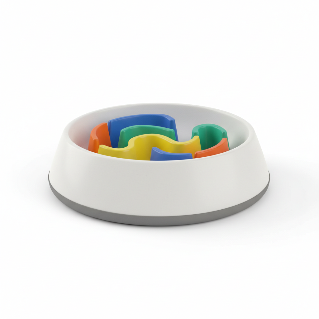 Slow Feeder Dog Bowl